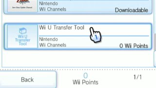 Wii U Transfer Tool on vWii Wii Shop Channel [upl. by Nylisoj378]