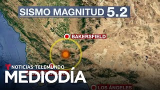 Al temblor en el sur de California le siguieron 50 réplicas  Noticias Telemundo [upl. by Einahpetse687]