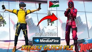 NEON RED CRIMINAL GLITCH FILE ‼️AFTER OB46 DEFAULT GLITCH FILE ‼️ NEW GLITCH FILE FF [upl. by Hennessy]