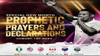 AUGUST SPECIAL NEW MONTH PROPHETIC PRAYERS AND DECLARATIONS  NSPPD  1ST AUGUST 2024 [upl. by Seely]