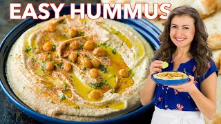 The Best Hummus Recipe  HOW TO MAKE HUMMUS [upl. by Lelith]