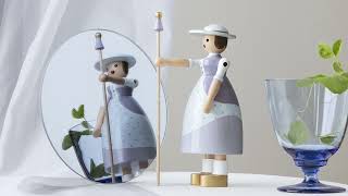 Kay Bojesen Shepherdess Chimney Sweeper Figurines [upl. by Perzan]