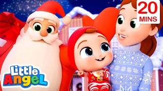 Whos At The Door Christmas  Christmas Songs for Kids  CoCoMelon  Moonbug Christmas Kids [upl. by Arekahs]