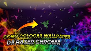 COMO BAIXAR amp INSTALAR WALLPAPER ENGINERAZER CHROMA [upl. by Aynat766]