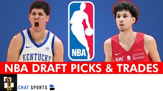 2024 NBA Draft Tracker FULL Recap Of NBA Draft Round 1 Picks  Trades [upl. by Darsie971]