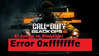 ERROR CALL OF DUTY Windows BO6 Error GAME PASS  Código 0xfffffffe 0x1 0x2 [upl. by Ulrich]