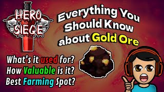 Everything about Gold Ore  Hero Siege [upl. by Fendig]