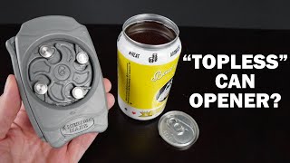 Testing an Unusual Aluminum Can Opener [upl. by Braeunig422]