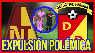 🚨¡INCREÍBLE INJUSTICIA EXPULSAN A JUGADOR DE TOLIMA POR RECIBIR UN CODAZO DEL RIVAL EN LA CARA [upl. by Godard924]