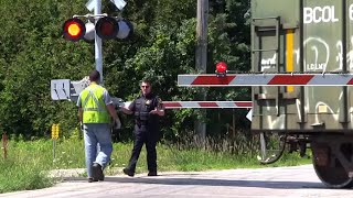 STOW AWAY CN 2571 at Pine Orchard Ontario [upl. by Leinto]