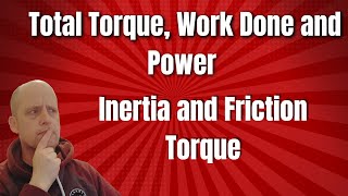 How to calculate flywheel inertia torque work done and power [upl. by Htesil651]