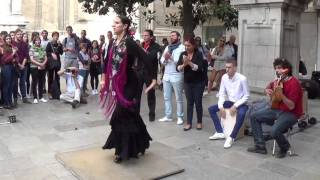 Flamenco dance 4 in Granada 2015 [upl. by Ramel]