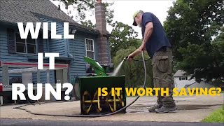 I Bought A Broken John Deere Snow Blower Can I Fix It before Winter [upl. by Corella525]