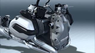 BMW Motorcycles R1200GS WaterCooled Boxer Engine internal view Video [upl. by Redford]