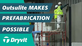 Dryvits Outsulite System Makes Prefabrication Possible [upl. by Downall]