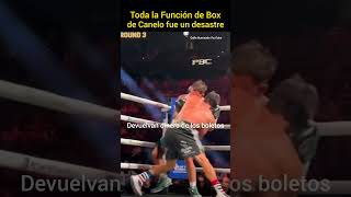 Cartelera Canelo Berlanga fue un desastre de los promotores boxing [upl. by Leverett]