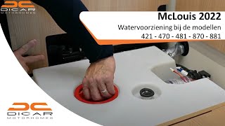 McLouis 2022  Watervoorziening bij de modellen 421  470  481  870  881 [upl. by Jabin]