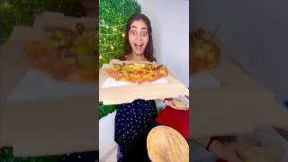 CHEESE VOLCANO PIZZA🍕🍕 DominosReview shorts kitchennkreation9593 [upl. by Ebanreb]