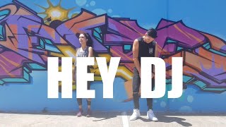 Hey DJ remix by CNCO Meghan Trainor Sean Paul  Choreography  Zumba  Poppy  Dance amp Fitness [upl. by Hock660]