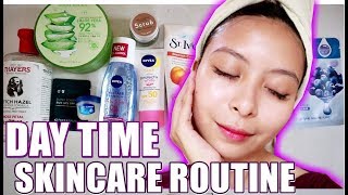 MY TIPID DAY TIME SKINCARE ROUTINE 2019 PHILIPPINES  KATH MELENDEZ [upl. by Alboran]