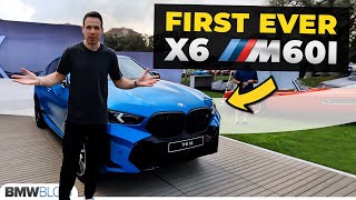 BMW X6 M60i First Look [upl. by Sabian139]