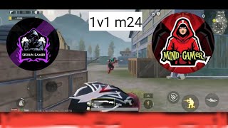 MIND GAMING CHALLENGE WITH SISHUN GAMER M24 🥵🥵🥵 [upl. by Guimar]