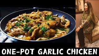 Easy One Pot Garlic Chicken🔥 [upl. by East]