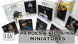 Heroes amp Villains Miniatures Range [upl. by Meerek182]