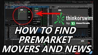 How To Find Premarket Runners and Scan for News  How To Series [upl. by Mclaughlin]