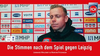 Die Stimmen nach dem Spiel gegen Leipzig [upl. by Odnomyar]