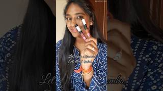 Elle 18 lipstick combo on duskyskin tamilsongmusictrendinglipstickmakeupelle18shortsyoutube [upl. by Twila]