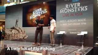 Jeremy Wade Live in Malaysia [upl. by Narbig]