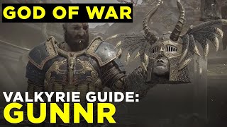 God of War Gunnr the Valkyrie Boss Fight Guide [upl. by Eerbua]