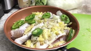 CROAKER FISH WITH VINEGAR food foodie fishrecipes cooking [upl. by Ttenneb]