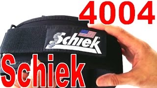 Schiek 4004🔴Padded LIFTING BELT サイズ感等 シーク パッド付リフティングベルト [upl. by Yregerg]