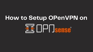 How to setup OpenVpn on OpnSense [upl. by Ynaoj]