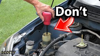 How to Check Power Steering Fluid 0307 Honda Accord [upl. by Naam420]