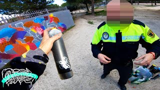 Resaks 🔥 Testing Super 600 Spray Cans amp Police Intervention 🔥 [upl. by Tnerual]