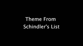 10  Theme From Schindlers List  John Williams arr Frank Bernaerts [upl. by Fraya8]