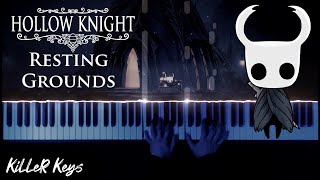 Hollow Knight  Resting Grounds Piano Cover  Arr SmartGamePiano [upl. by Pietra]