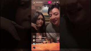 Soma laishram instagram live with KL Pamei [upl. by Edyak]