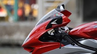 MV Agusta F3 675 35kW 0100 kmh 060 mph [upl. by Ruon468]