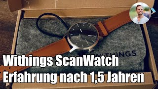 Withings ScanWatch Erfahrungsbericht [upl. by Dnar17]