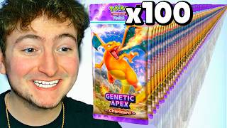 I Opened 100 CHARIZARD Packs in TCG Pocket [upl. by Bradway761]