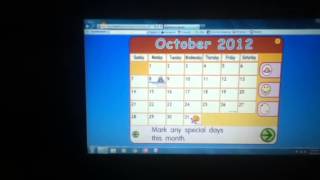 Starfall Calendar Of October 2012 [upl. by Elocyn]