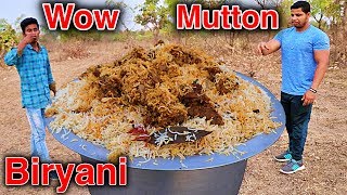 SPECIAL DUM MUTTON BIRYANI COOKING RANGERS STYLE IN JUNGLE [upl. by Epps]