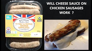 SALT amp PEPPER CHICKEN CHIPOLATAS  £249  340g  Lidl  Birchwood  Plus Cheesy Sausages [upl. by Neirod]