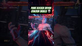 PUNK ROCKER BRYAN CRACKIN SKULLS tekken8 bryanfury punkrock gaming fgc sum41 gameplay combos [upl. by Assirak319]