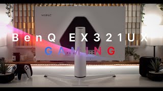 BenQ EX321UX 32quot 4K 144hz Gaming Monitor [upl. by Bertrando]