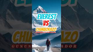 Everest vs Chimborazo [upl. by Sobel]